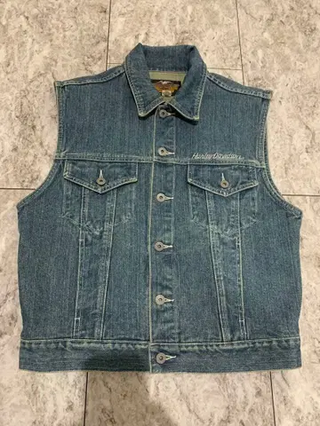 Harley-Davidson 데님 자켓 L