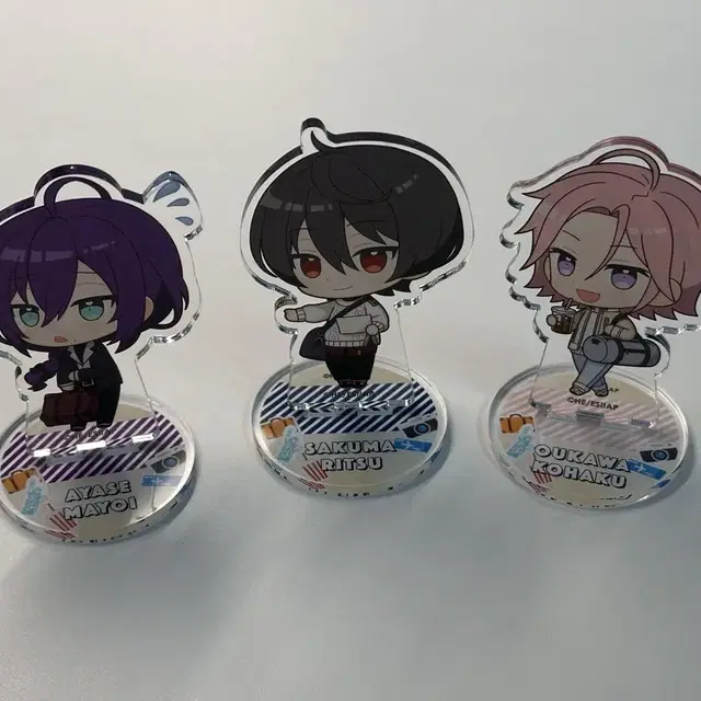 앙스타 로드투쇼 SD 아크릴 스탠드 (마요이, 리츠, 코하쿠)