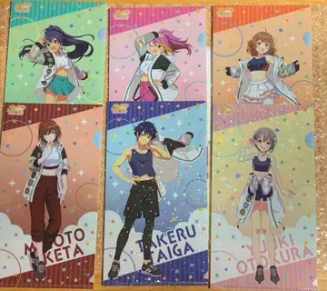 아이돌 마스터 남코 캠페인 티켓 홀더 6종 세트 남코 한정판