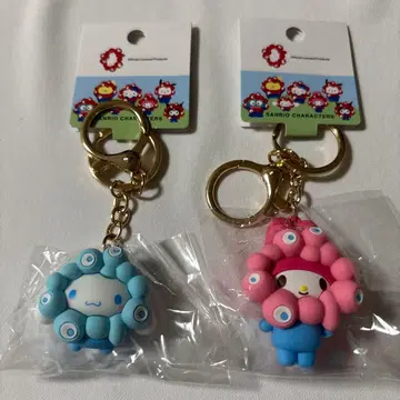 산리오 미야쿠미야쿠 입체 마스코트 컬러 키링 마이멜로디 시나몬