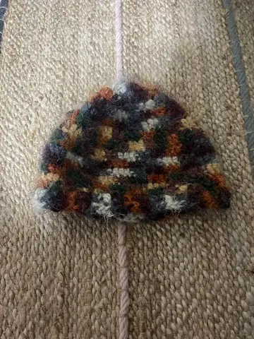 핸드메이드 컬러풀 니트 모자
