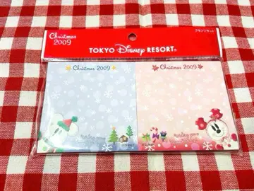 도쿄 디즈니 리조트 크리스마스 2009년 메모장