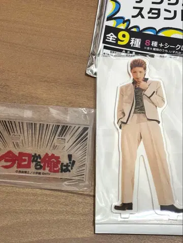 오늘부터 우리는!!전 아크릴 스탠드 사가라 타케루 이소무라 하야토 새상품