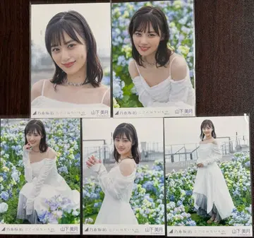 노기자카46 야마시타 미즈키 코코니와 나이모노 브로마이드 5종 컴프