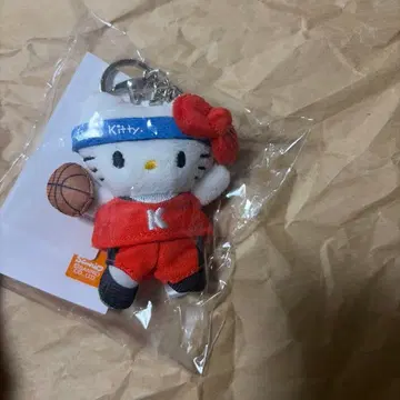 헬로키티 Me% 토이 키링 농구 마스코트 참
