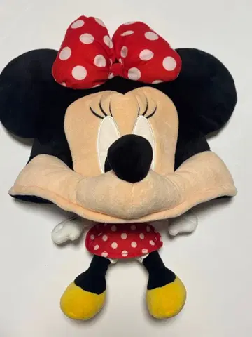 디즈니 미니 마우스 팬 캡 봉제 인형 모자