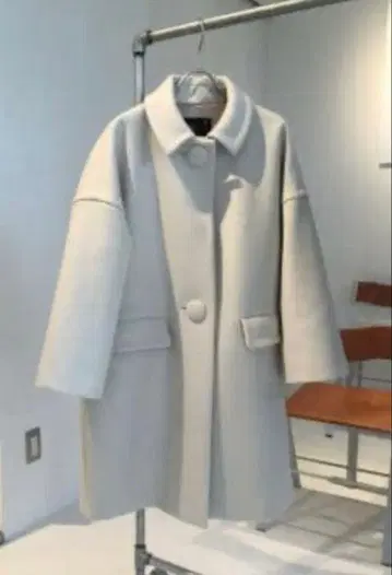 Manna 롱 코트 울 우치다 사요 씨 착용