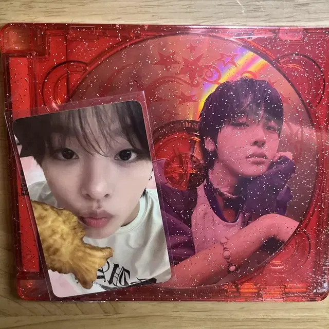 엔시티 위시 리쿠 컬러 쥬얼 미개봉 앨범 애플뮤직 특전 럭드