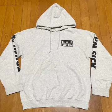 SUB POP touch me I'm sick 후드티 맨투맨 그레이