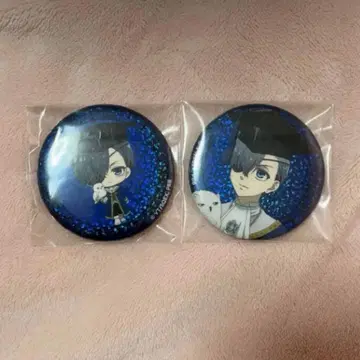 흑집사 시엘 홀로그램 캔뱃지 기숙학교