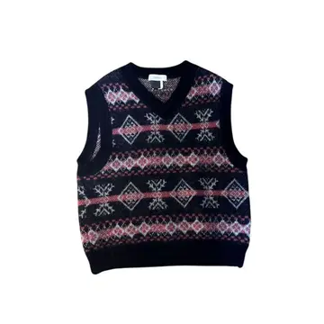 FACETASM 노르딕 무늬 울 니트