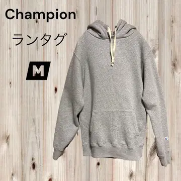 레어 Champion [ M ] 런택 풀오버 후드티
