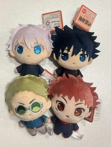 주술회전 푸칫슈 4종 세트