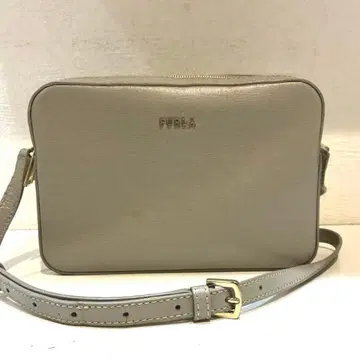FURLA 릴리 가죽 숄더백 카메라백 그레이지