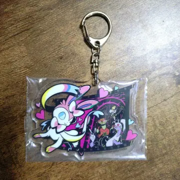 님피아 아크릴 키링 Midnight Agent 포켓몬 센터