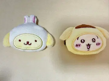 치이카와 산리오 시크릿 헤어 클립 토끼