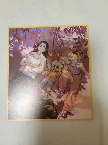 라오소흑전기2 영화 특전 미니색지풍 카드 제2주