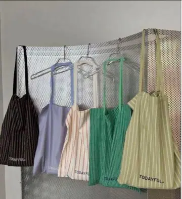 TODAYFUL 10thAnniversary 토트 그린 미사용 새상품