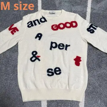 and per se 아이보리 니트 스웨터 M