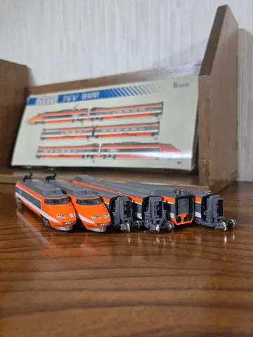 TGV N 게이지 6량 세트 S14701 KATO 프랑스 국철