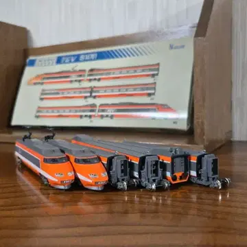 TGV N 게이지 6량 세트 S14701 KATO 프랑스 국철