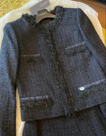 FOXEY 폭시 classic tweed 셋업 38