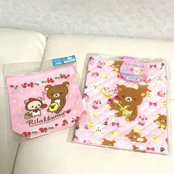 리락쿠마의 신발 가방과 복조리