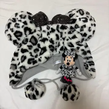 미니 마우스 레오파드 무늬 팬캡