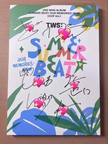 TWS summer beat! 사인 앨범