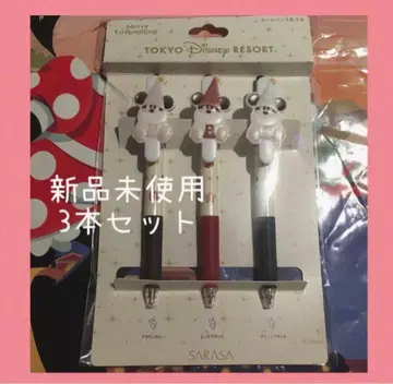 릴린린 볼펜 3세트 디즈니 크리스마스 2025