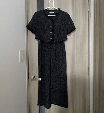 NaturalBeautyBasic 트위드풍 셋업 원피스 PS