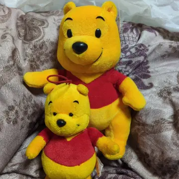 곰돌이 푸 봉제 인형 2개 세트