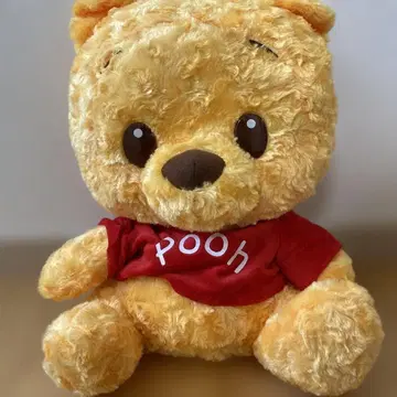 택 포함 미사용 새상품 디즈니 푸우 봉제 인형