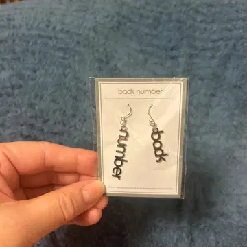 backnumber 귀걸이 & 스티커
