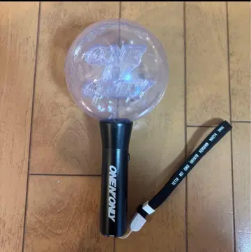 ONE N ONLY 응원봉 투명 파랑