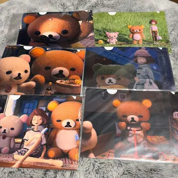 [ 세트 AN ] 리락쿠마와 카오루 씨 전시회 굿즈