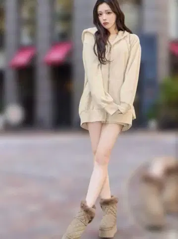 Rady 통굽 어그 부츠