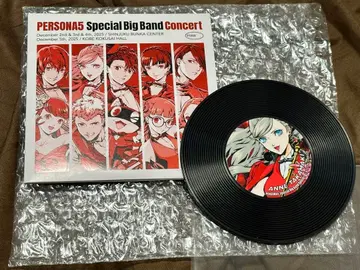 페르소나 5 콘서트 기념 굿즈 레코드풍 코스터 타카마키 안