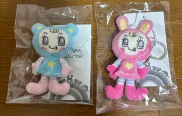 메조피아노 베리에 블루베리에 미니 봉제인형 참 키링 2세트