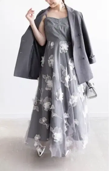 RANDA 3D 플라워 원피스