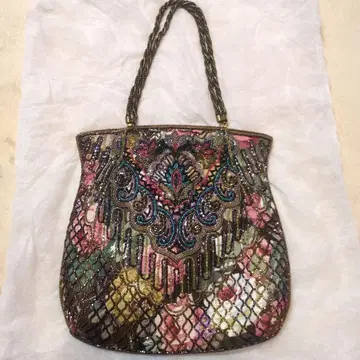 황실 납품 루미하시모토 비즈 백