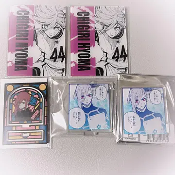 블루 록 치기리 효마 클리어 카드 쁘띠 아크릴 스탠드 5개