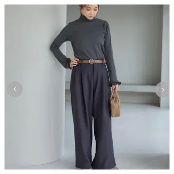 시마무라 다나카 리나 와이드 팬츠