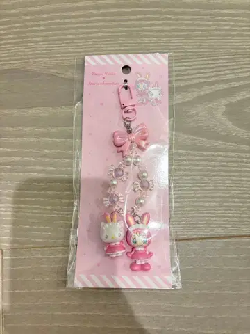 산리오 메조피아노 키링 키티