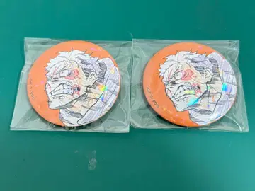 주술회전 프릭스스토어 이타도리 캔뱃지 홀로 2개 세트