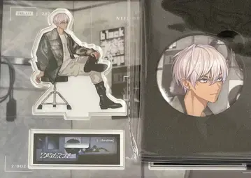 2시라던가 광란 RIOT 아크릴 스탠드 캔뱃지 이브라힘 아크릴 스탠드