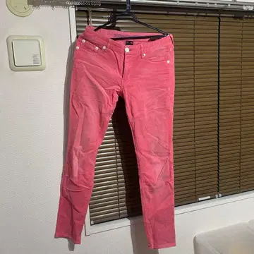 X-girl ADVENTURES 코듀로이 스키니 레오파드 무늬 사이즈 2