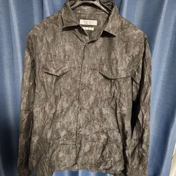 HIGH STREET 블랙 긴팔 셔츠