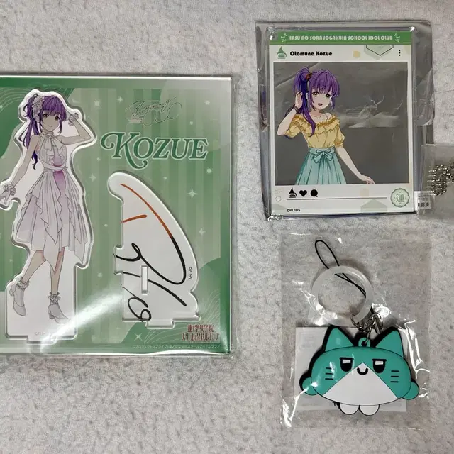 러브라이브 하스동 하스노소라 오토무네 코즈에 아크릴스탠드 스트랩