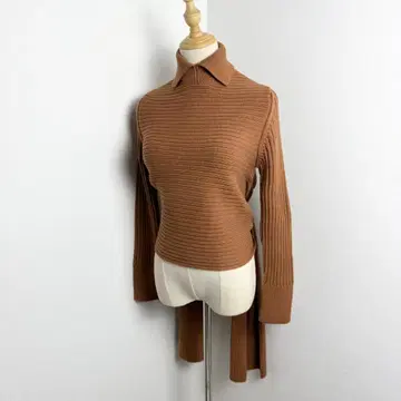 택 포함 새상품 ROCHAS 로샤스 백리본 디자인 니트